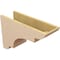 Ekena Millwork 8"W x 24"D x 16"H Classic New Brighton Rough Cedar Woodgrain TimberThane Corbel, Primed Tan CORUR08X24X16NEBRCPR - alternate 6